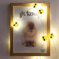 Produktbild: hellum LED Kupfer-Lichterkette, Cool-Emoji mit 2 cm Durchmesser, 10 warmweiße LEDs, 90 cm Lichtlänge, Kabel silber, Indoor, batteriebetrieben (2AA), 522952