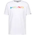 Produktbild: HEAD Rainbow T-Shirt Herren in white, Größe L HW 2025