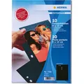 Produktbild: Herma Fotohüllen 7783 Fotophan, 9 x 13cm, A4, 10 Hüllen für je 8 Fotos, Hochformat, schwarz