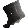 Produktbild: Cotton Prime® Socken (6-Paar) mit wärmenden Frottee grau|schwarz 39-42