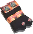 Produktbild: VCA 6 Paar Herren THERMO Socken Vollfrottee, UNI schwarz, anthrazit und grau, Gr. 39-42