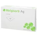Produktbild: Melgisorb Ag Verband 5x5 cm 10 St