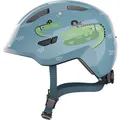 Produktbild: Abus Smiley 3.0 Kinder Fahrradhelm Blue Croco S 45-50cm tiefgezogen