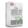 Produktbild: Welldora ǀ Premium Milbenbezug Matratzen 140x200x8 Topper ǀ Fachärztlich getesteter Allergiker Matratzenschoner ǀ Anti Milben Encasing mit Reissverschluss ǀ Allergiker Bettwäsche
