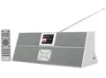 Produktbild: Internetradio Soundmaster® IR3300SI, DAB+/UKW, 10 Festsenderspeicher, 2 x 10 W, Bluetooth/WLAN/USB, steuerbar über Amazon Alexa, Fernbedienung, silber