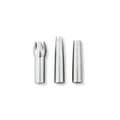 Produktbild: ISI 271701 Edelstahltüllen- zum Sprühen von Sahne, Desserts, Espumas, Soßen, Suppen und vieles mehr, Kaffee, Set of 3