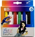 Produktbild: Aqua EasyPen Set 6 wasserlösliche Farben für Gesichtsmalerei und Projekte NEU