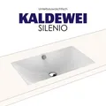 Produktbild: Kaldewei Silenio Unterbauwaschtisch 63,4 × 39,1 cm weiß PerlEffekt Stahlemaille