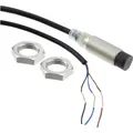 Produktbild: Omron Industrial Automation Induktiver Sensor 8mm PNP, Schliesserkontakt (im Normalzustand geöffn.) 200mA (Sensor) (E2B-M12KN08-WP-B1 5M)