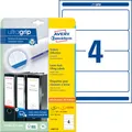 Produktbild: AVZ L6061-25 - Ordner-Etiketten, 59 x 192 mm, 210 Stück, weiß