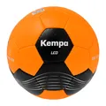 Produktbild: Kempa Handball Leo (strapazierfähiger Trainingsball) orange/schwarz - 1 Stück, Größe: 1