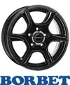 Produktbild: 4x Borbet TL 5,5X15 5/112 ET46 Black Glossy