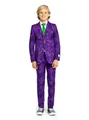 Produktbild: Opposuits Partyanzug Teen The Joker Kostüm Anzug für Jugendliche, Why so serious? Zeig Deine crazy Seite mit diesem Anzug für Jungs!