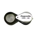 Produktbild: Augusta Uhrmacherlupe Taschenlupe Lupe Ø 18 mm 10-Fach Chrom/Gummi