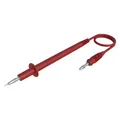 Produktbild: Hirschmann Test & Measurement SKS Hirschmann PL 3 rot / red Messleitung (4 mm-Stecker - Lamellenstecker 4 mm) (934157101)