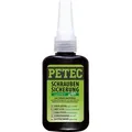 Produktbild: Petec Schraubensicherung superfest grün Schraubenkleber Flasche 250g