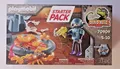 Produktbild: Playmobil 70909 Dino Rise Starter Pack Kampf gegen den Feuerskorpion Kids -Neu