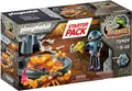 Produktbild: PLAYMOBIL Dino Rise 70909 Starter Pack Kampf gegen den Feuers  NEUHEIT 2022 OVP,