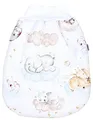 Produktbild: TupTam Baby Strampelsack Schlafsack mit breitem Bund Winterschlafsack für Mädchen Jungen Babyschlafsack, Farbe: Tiere auf Wolken, Größe: 0-6 Monate