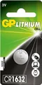 Produktbild: GP Batteries Lithium Cell CR1632 Lithium 3V Nicht wiederaufladbare Batterie (CR1632-U1)