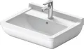 Produktbild: Duravit Waschtisch Starck 3 55cm, 1 Hahnloch, 0300550000, Farbe: Weiß