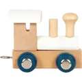 Produktbild: Legler Small Foot Buchstabenzug Polar Lokomotive Schneeweiß & Natur Holzspiel