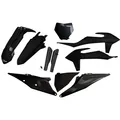 Produktbild: Verkleidungskit UFO PLAST 10-teilig Verkleidungssatz mit Gabelschutz schwarz