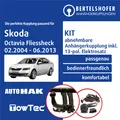 Produktbild: Für SKODA Octavia Fliessheck II Typ 1Z3 2004-2013 AHK abn +13pol spez E-Satz TOP