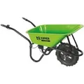 Produktbild: Zipper ZI-EWB500, Motorisierte Schubkarre, 1 Rad/Räder, Schwarz, Grün, 75 l, 150 kg, 32,7 kg - Schwarz/Grün