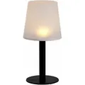 Produktbild: Spetebo - Led Solar Garten Tischlampe - 31 X 15 Cm - Outdoor Deko Leuchte Warm Weiß - Garten Balkon Terrasse Beleuchtung Für Außen