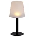 Produktbild: Spetebo LED Solarleuchte LED Solar Garten Tischlampe - 31 x 15 cm, Ein-/Ausschalter, LED fest integriert, warm weiß, Outdoor Leuchte Deko Beleuchtung warm weiß