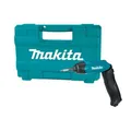Produktbild: Makita DF001DW Akku-Knickschrauber mit integriertem Akku inklusiv Zubehör-Set im Transportkoffer, 30 W, 3.6 V, Blau, (L x B x H) 287 x 47 x 51 mm