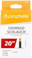 Produktbild: Prophete Fahrradschlauch 20 X 1,75-20 X 2,125 (47/57-406), schwarz, L, einheitsgröße, 0510