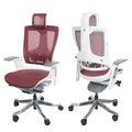 Produktbild: Bürostuhl MERRYFAIR Adelaide, Schreibtischstuhl Drehstuhl, Polster/Netz, ergonomisch ~ rot