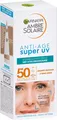 Produktbild: Garnier Anti-Age Super UV Sonnenschutz-Creme LSF 50, Sonnenschutzcreme, Gesicht, 50 ml, Röhre, Anti-Falten, Schutz, Hautalterung
