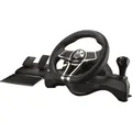 Produktbild: READY 2 GAMING HURRICANE WHEEL PRO Lenkrad mit Pedalen Nintendo Switch Schwarz