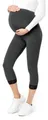 Produktbild: Be Mammy Umstandsleggings 3/4 Capri Umstandhose BE20-161 (1-tlg) aus Viskose