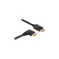Produktbild: 87060 - DisplayPort Kabel Stecker gerade zu Stecker 90° rechts...