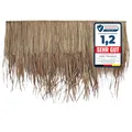 Produktbild: Thaiboo Palmdach Paneele Palmschindel Palmenblätter | Nachhaltiges Naturmaterial | Wetterfest Regendicht und Langlebig | Innen- und Außenbereich | ca. 115 cm x 80 cm | 1 Stück