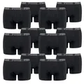 Produktbild: PUMA 12 er Pack Boxer Boxershorts Men Herren Unterhose Pant Unterwäsche, Farbe:230 - Black/Black, Bekleidungsgröße:XXL