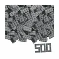 Produktbild: Simba Blox 500 Graue 8er Steine lose Bausteine Klemmbausteine 500 Stück