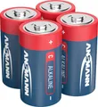Produktbild: Ansmann LR14 Red-Line Baby (C)-Batterie Alkali-Mangan 1.5 V 4 St.