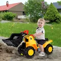 Produktbild: Kinderbagger Bagger Sitzbagger Sandbagger Rutscher Bagger Spielzeug mit Sound