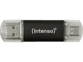 Produktbild: INTENSO Drive 3 USB-Stick, 128 GB, 70 MB/s, Anthrazit