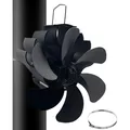 Produktbild: Kaminventilator Ofenventilator 6 Blatt leise Wärmesteigerung Luftzirkulation