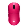 Produktbild: ATK Dragonfly A9 Series Kabellose Gaming-Maus, leicht, 53-57 g, PAW3950 Ultra / PAW3395 Sensor, bis zu 42000 DPI, 8K Polling, Ice-Feel Beschichtung, Tri-Mode-Konnektivität (A9 Ultimate, Rosa)