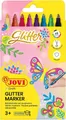 Produktbild: JOVI Faserschreiber ergonomic glitter, 8er Set