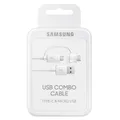 Produktbild: Samsung MICROUSB ZU USBA Adapter Kabel Weiß (EPDG930DWEGWW 101375)