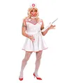 Produktbild: Horror-Shop Sexy Krankenschwester Travestie & Drag Queen Kostüm