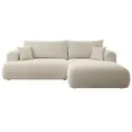 Produktbild: Selsey Ecksofa mit Schlaffunktion Ovo , beige , Maße (cm): B: 260 H: 93